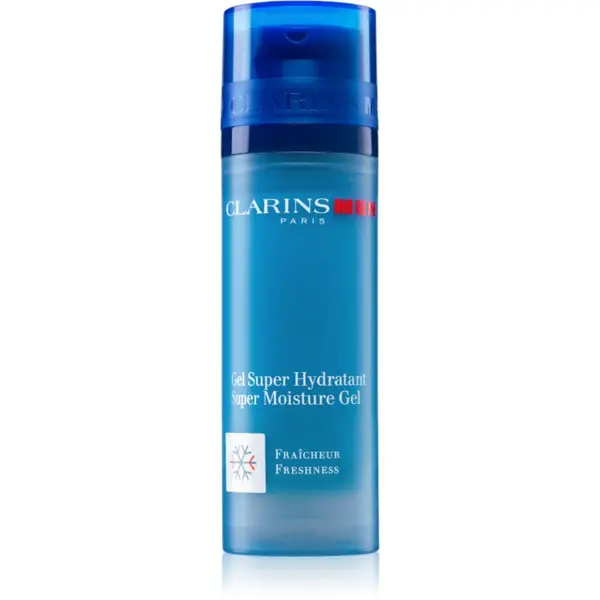Clarins Clarins Men Super Moisture Gel hidratantni gel za mladenački izgled 50 ml