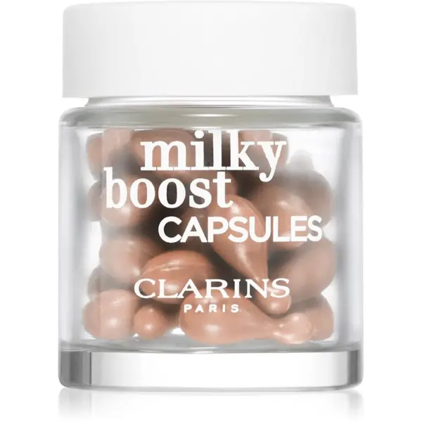 Clarins Clarins Milky Boost Capsules posvjetljujući puder kapsule nijansa 05 30x0,2 ml