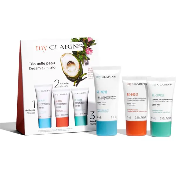 Clarins Clarins My Clarins Dream Skin Trio poklon set za mladu kožu lica
