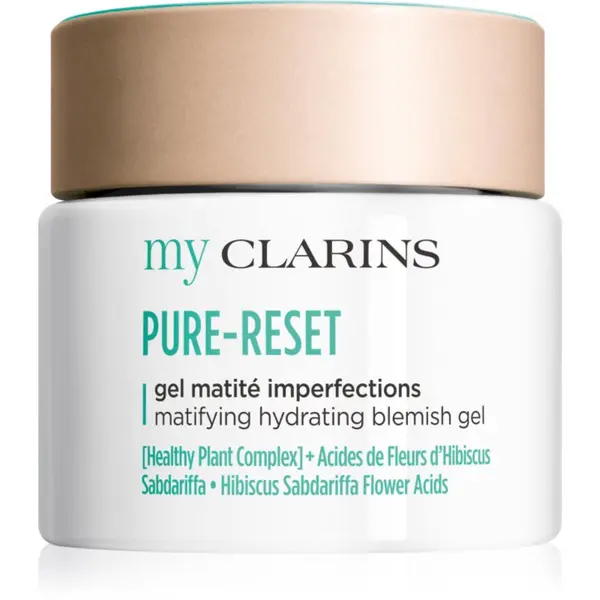 Clarins Clarins My Clarins Pure-Reset Matifying Hydrating Blemish Gel matirajući gel za nesavršenosti na licu 50 ml