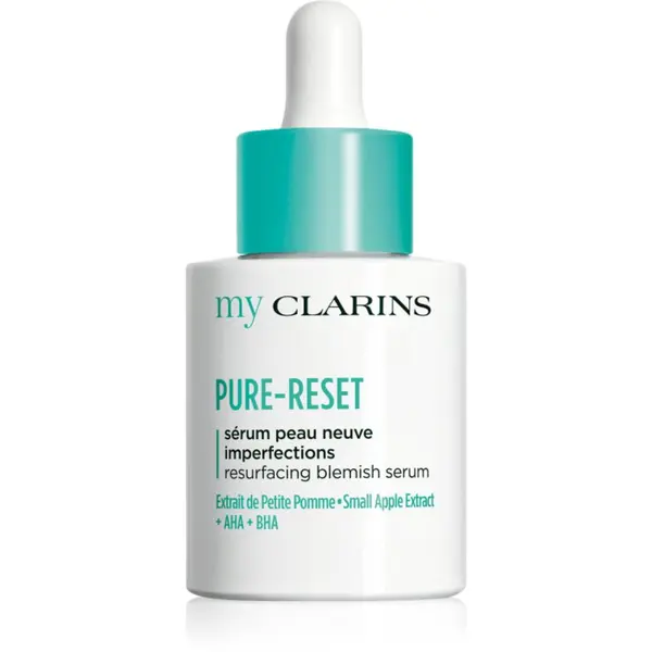 Clarins Clarins My Clarins Pure-Reset Resurfacing Blemish Serum obnavljajući serum za masno lice sklono aknama 30 ml
