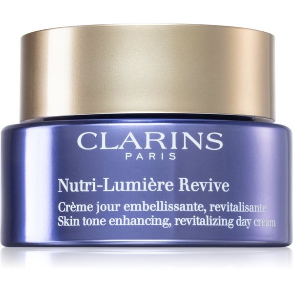Clarins Clarins Nutri-Lumière Revive dnevna krema za revitalizaciju i obnovu za zrelu kožu lica 50 ml