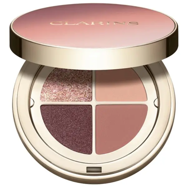 Clarins Clarins Ombre 4 Colour Eye Palette paleta sjenila za oči za dugotrajni efekt nijansa 01 - Fairy Tale Nude Gradation 4.2 g