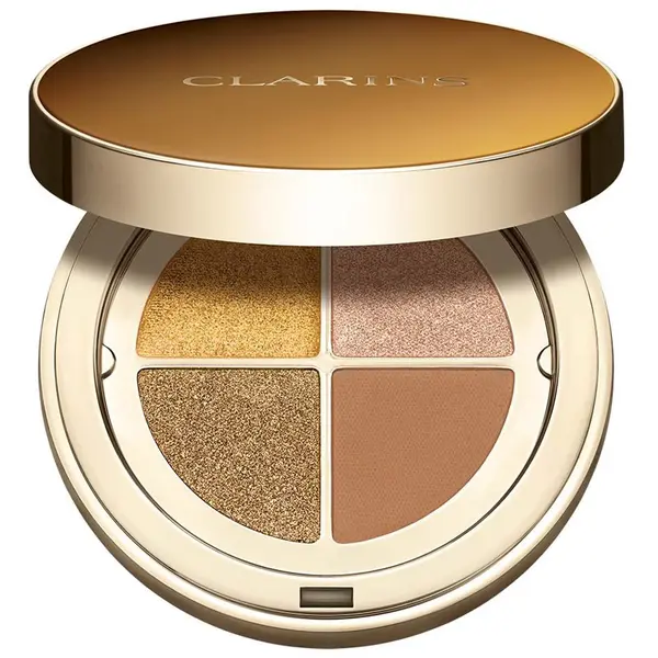 Clarins Clarins Ombre 4 Colour Eye Palette paleta sjenila za oči za dugotrajni efekt nijansa 07 Bronze Gradation 4.2 g