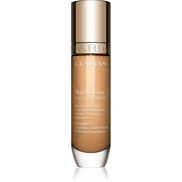 Clarins Clarins Skin Illusion Hydrating Foundation puder s visokim prekrivanjem nijansa 109C 30 ml
