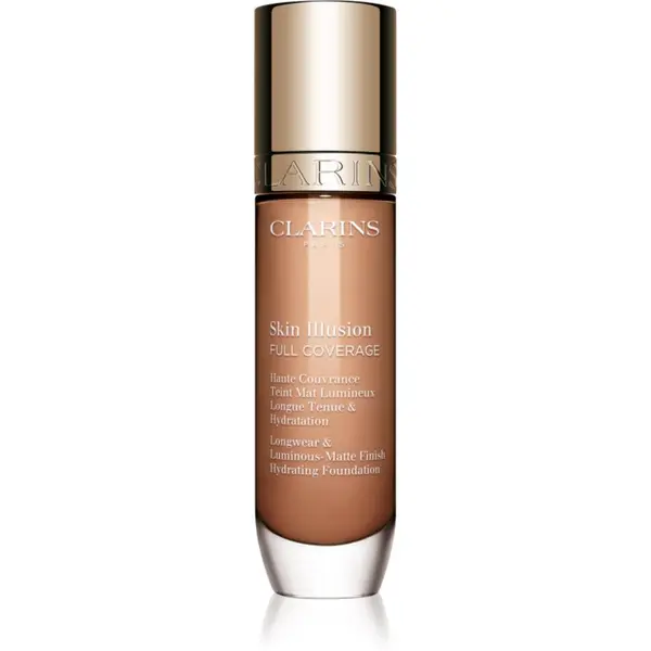 Clarins Clarins Skin Illusion Hydrating Foundation puder s visokim prekrivanjem nijansa 112.5W 30 ml