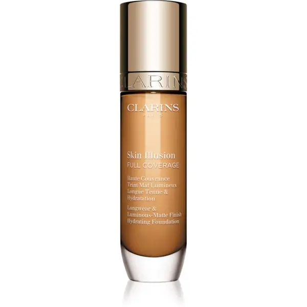 Clarins Clarins Skin Illusion Hydrating Foundation puder s visokim prekrivanjem nijansa 113C 30 ml