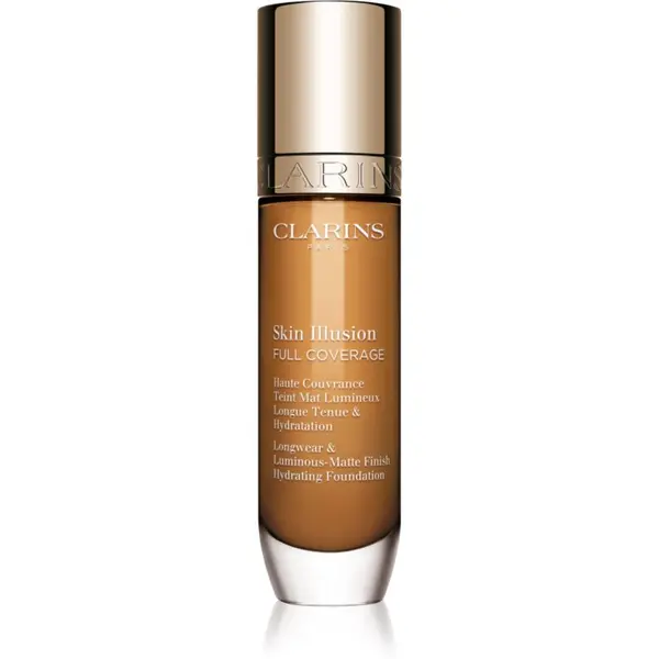 Clarins Clarins Skin Illusion Hydrating Foundation puder s visokim prekrivanjem nijansa 114N 30 ml