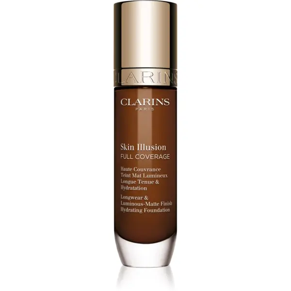 Clarins Clarins Skin Illusion Hydrating Foundation puder s visokim prekrivanjem nijansa 120C 30 ml