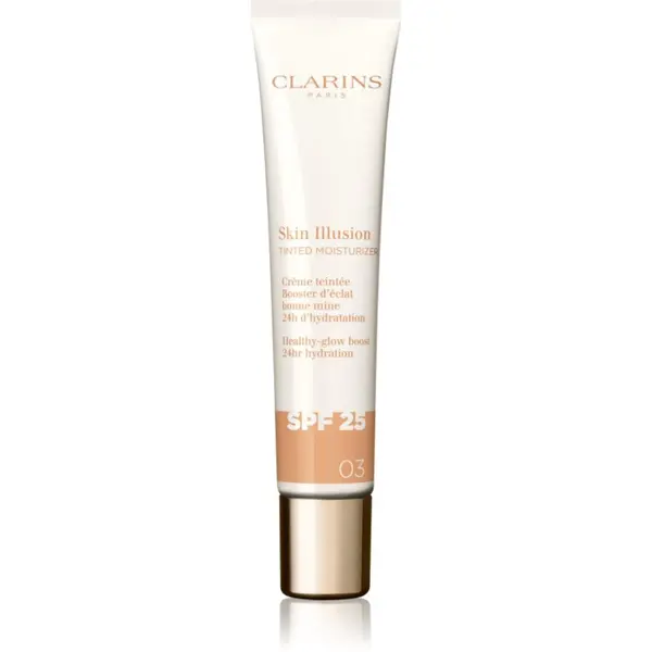 Clarins Clarins Skin Illusion Tinted Moisturizer krema za toniranje SPF 25 nijansa 03 40 ml