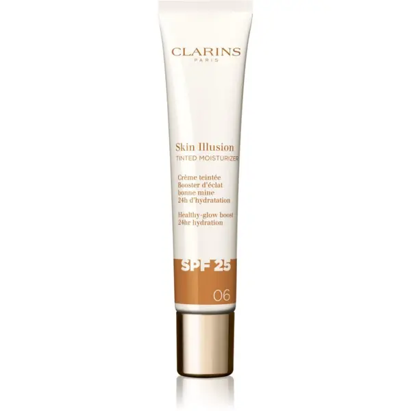 Clarins Clarins Skin Illusion Tinted Moisturizer krema za toniranje SPF 25 nijansa 06 40 ml
