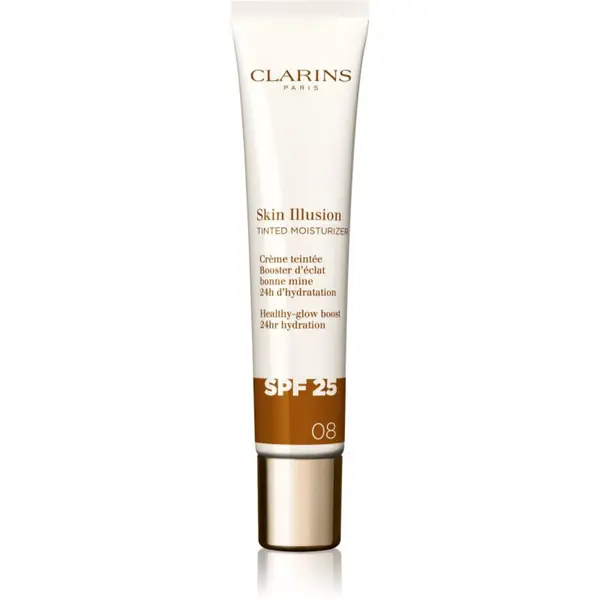 Clarins Clarins Skin Illusion Tinted Moisturizer krema za toniranje SPF 25 nijansa 08 40 ml