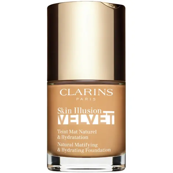Clarins Clarins Skin Illusion Velvet tekući puder s mat finišem s hranjivim učinkom nijansa 112.3N 30 ml