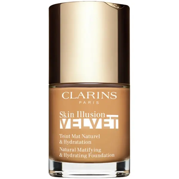 Clarins Clarins Skin Illusion Velvet tekući puder s mat finišem s hranjivim učinkom nijansa 114N 30 ml