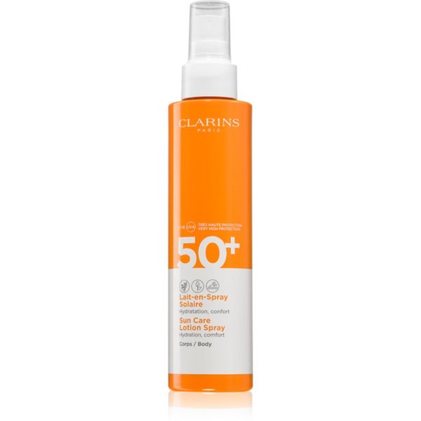 Clarins Clarins Sun Care Lotion Spray zaštitni sprej za sunčanje SPF 50+ 150 ml