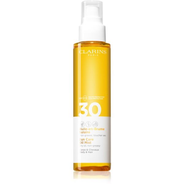 Clarins Clarins Sun Care Oil Mist suho ulje za kosu i tijelo SPF 30 150 ml