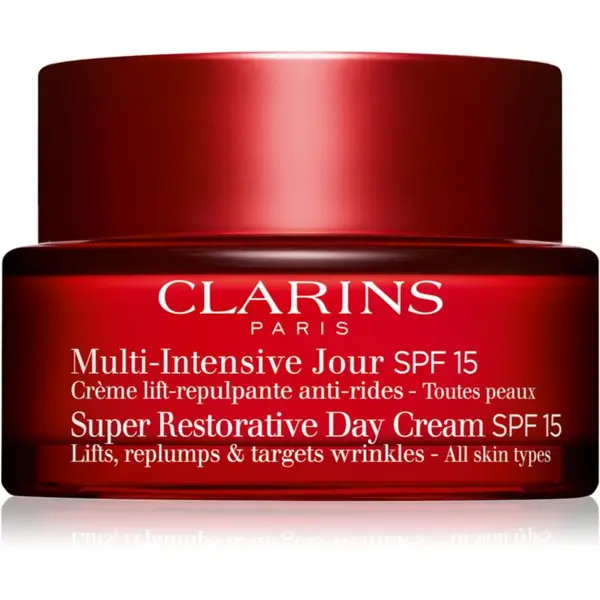 Clarins Clarins Super Restorative Day Cream SPF 15 dnevna krema za pomlađivanje SPF 15 50 ml