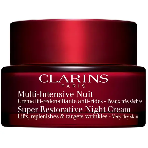 Clarins Clarins Super Restorative Night Cream krema za noć za suhu i vrlo suhu kožu lica 50 ml