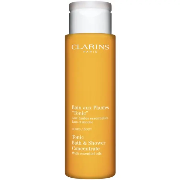 Clarins Clarins Tonic Bath & Shower Concentrate gel za kupku i tuširanje s esencijalnim uljem 200 ml