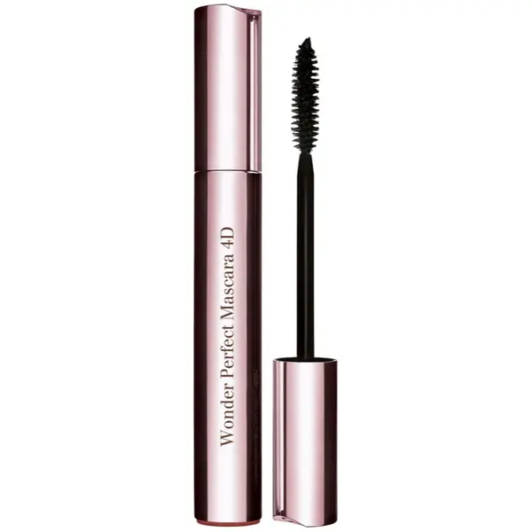 Clarins Clarins Wonder Perfect Mascara 4D maskara za volumen i produžavanje trepavica nijansa 01 Perfect Black 8 ml