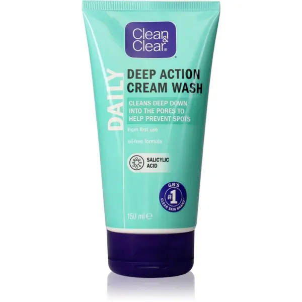 Clean & Clear Clean & Clear Daily kremasti gel za čišćenje za lice 150 ml