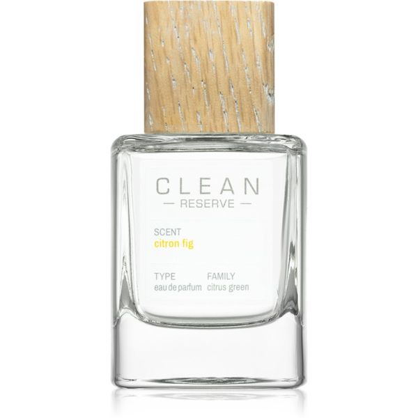 CLEAN CLEAN Reserve Citron Fig parfemska voda uniseks 50 ml