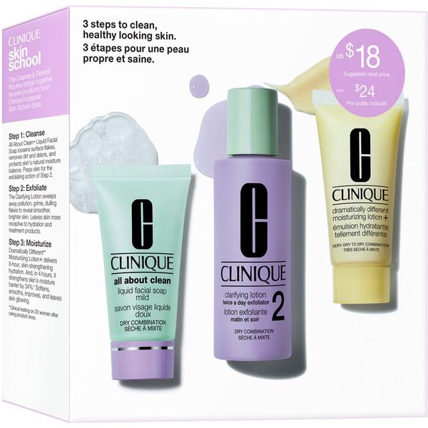 Clinique Clinique 3-Step Skin Care Kit Skin Type 2 poklon set