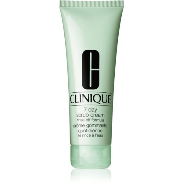 Clinique Clinique 7 Day Scrub Cream Rinse-Off Formula piling za čišćenje za svakodnevnu uporabu 100 ml