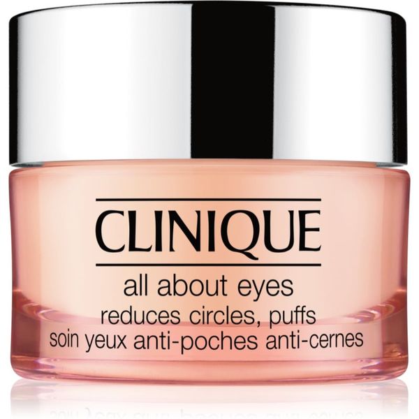Clinique Clinique All About Eyes™ krema za područje oko očiju protiv oticanja i tamnih krugova 15 ml