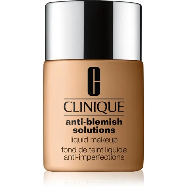 Clinique Clinique Anti-Blemish Solutions™ Liquid Makeup puder s visokim prekrivanjem za masno lice sklono aknama nijansa CN 70 Vanilla 30 ml