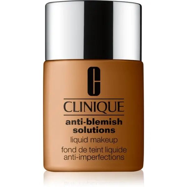 Clinique Clinique Anti-Blemish Solutions™ Liquid Makeup puder s visokim prekrivanjem za masno lice sklono aknama nijansa WN 100 Deep Honey 30 ml