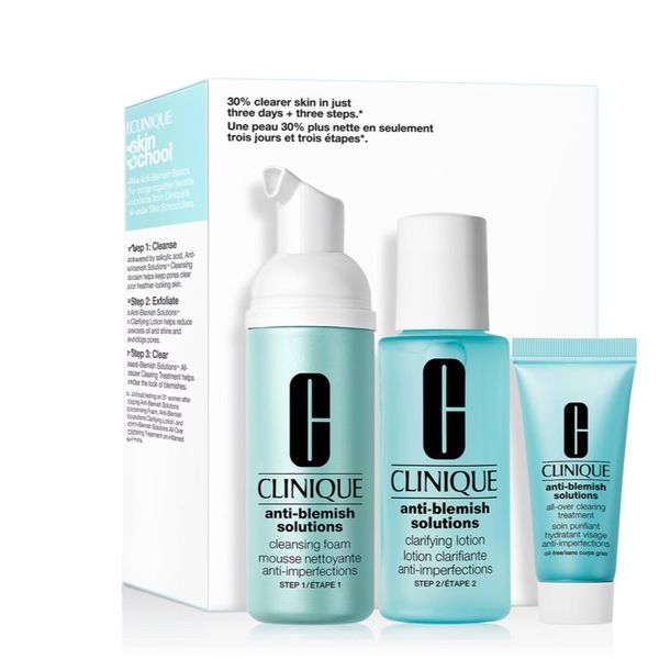 Clinique Clinique Anti-Blemish Solutions™ Mini Kits poklon set (za problematično lice)