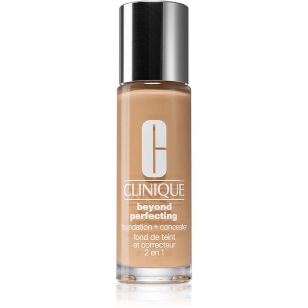 Clinique Clinique Beyond Perfecting™ Foundation + Concealer tekući puder i korektor 2 u 1 nijansa 09 Neutral 30 ml