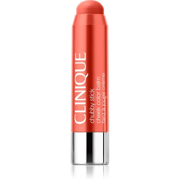 Clinique Clinique Chubby Stick™ Cheek Colour Balm kremasto rumenilo nijansa 05 Plenty O' Papaya 6 g