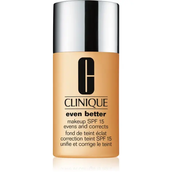 Clinique Clinique Even Better™ Makeup SPF 15 Evens and Corrects korektivni puder SPF 15 nijansa WN 54 Honey Wheat 30 ml