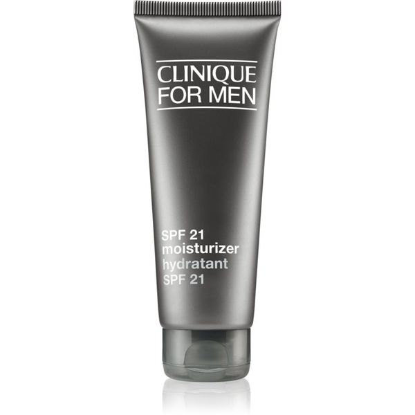 Clinique Clinique For Men™ Broad Spectrum SPF 21 Moisturizer hidratantna i zaštitna krema za sve tipove kože 100 ml