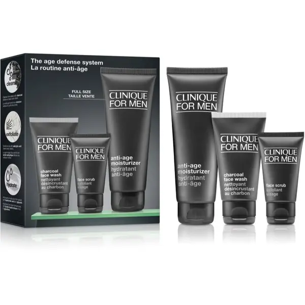 Clinique Clinique For Men™ The Age Defense System poklon set za muškarce