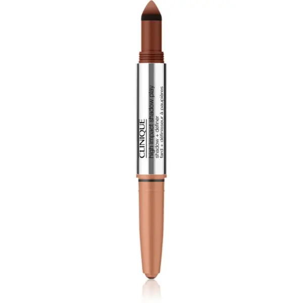 Clinique Clinique High Impact™ Shadow Play sjenilo za oči u olovci duo nijansa Flame + Amber 1.9 g