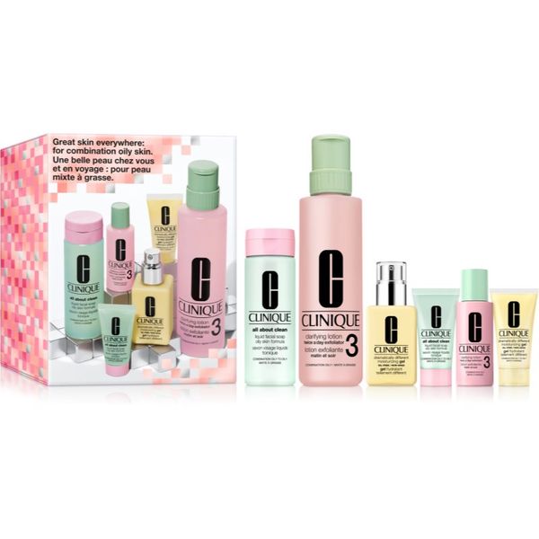 Clinique Clinique Holiday 3-Step Skincare Set For Oily Skin poklon set za masnu kožu