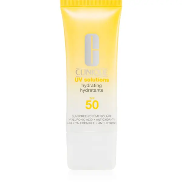 Clinique Clinique Sun UV Solutions Hydrating Sunscream SPF 50 krema za sunčanje za lice hidratantni 40 ml