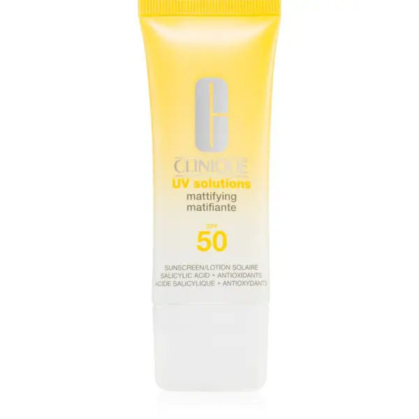 Clinique Clinique Sun UV Solutions Matifying Sunscreen SPF 50 krema za sunčanje za lice s matirajućim učinkom 40 ml