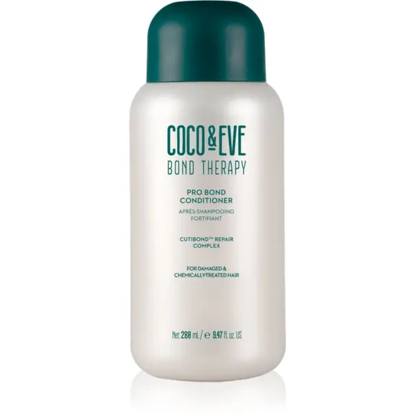 Coco & Eve Coco & Eve Bond Therapy Pro Bond Conditioner regenerator za hidrataciju i učvršćivanje za oštećenu, kemijski tretiranu kosu 280 ml
