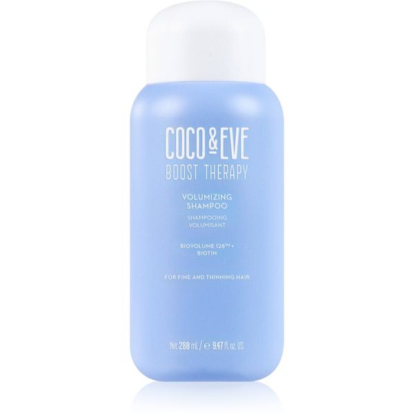 Coco & Eve Coco & Eve Boost Therapy Volumising Shampoo šampon za volumen za nježnu i tanku kosu 280 ml