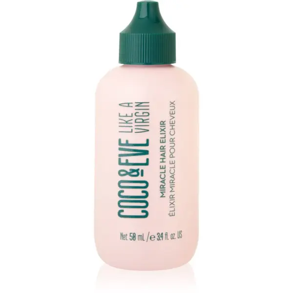 Coco & Eve Coco & Eve Like A Virgin Miracle Hair Elixir eliksir bez ispiranja za sjajnu i mekanu kosu 50 ml