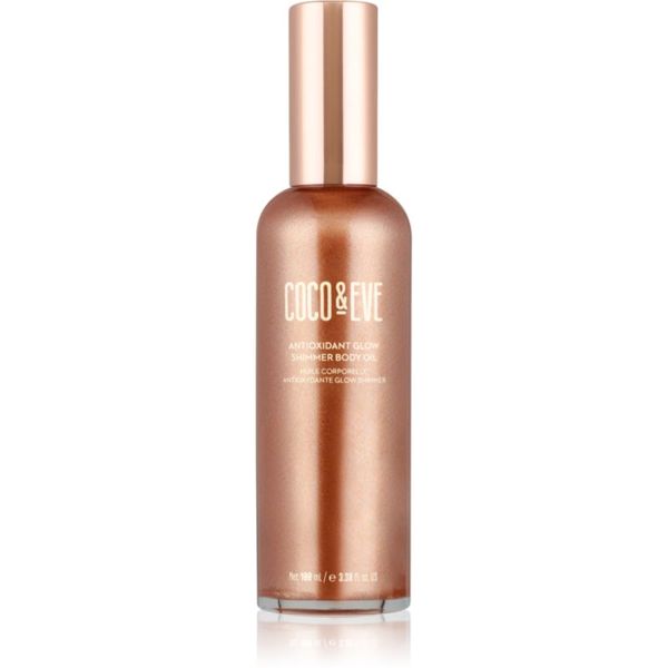 Coco & Eve Coco & Eve Sunny Honey Antioxidant Glow Shimmer Body Oil posvjetljujuće ulje za tijelo 100 ml