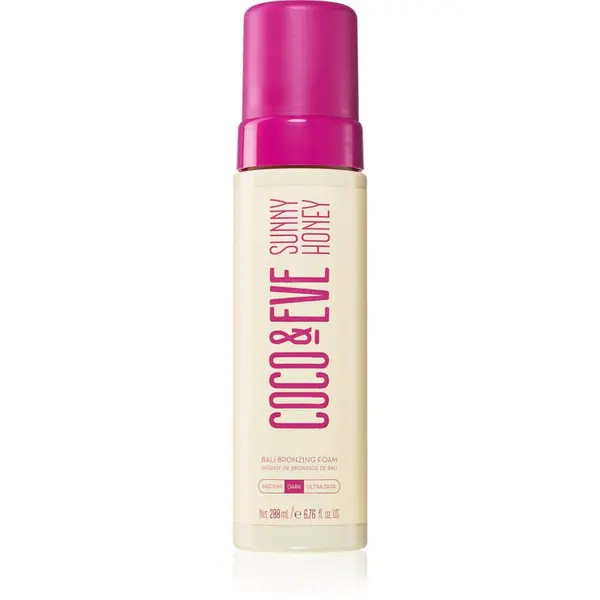 Coco & Eve Coco & Eve Sunny Honey Bali Bronzing Foam pjena za samotamnjenje Dark 200 ml