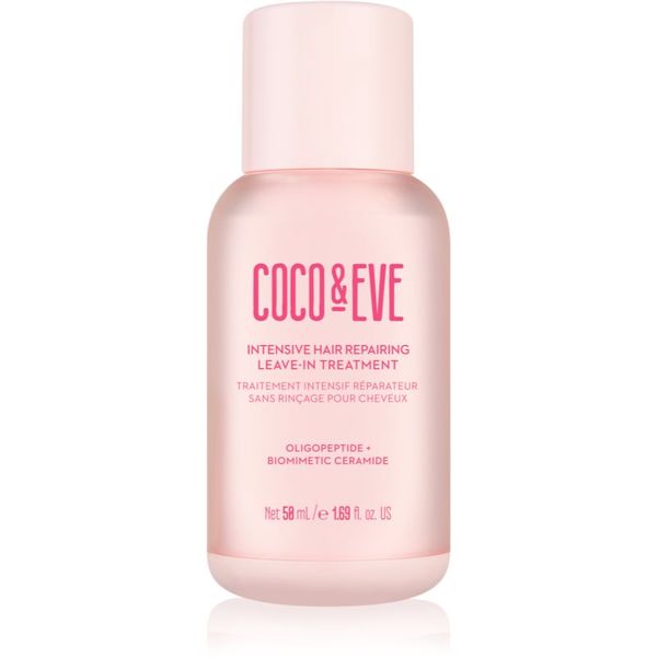 Coco & Eve Coco & Eve Sweet Repair Intensive Hair Repairing Leave-in Treatment regenerator bez ispiranja za oštećenu i obojenu kosu 50 ml