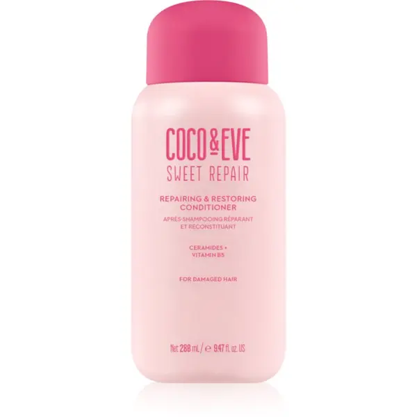 Coco & Eve Coco & Eve Sweet Repair Repairing & Restoring Conditioner regenerator za intenzivnu obnovu za oštećenu i obojenu kosu 280 ml