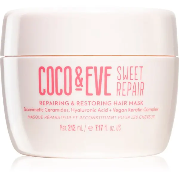 Coco & Eve Coco & Eve Sweet Repair Repairing & Restoring Hair Mask intenzivna maska za jačanje i sjaj kose 212 ml