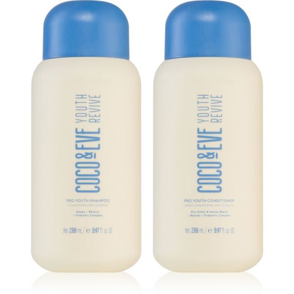 Coco & Eve Coco & Eve Youth Revive Pro Youth Hair Duo Kit set (za sjajnu i mekanu kosu)